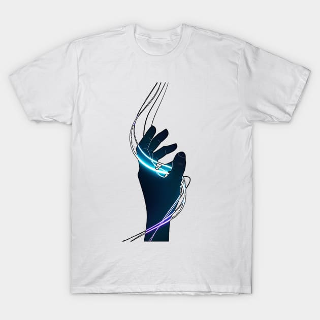 hand of life T-Shirt by LedDes